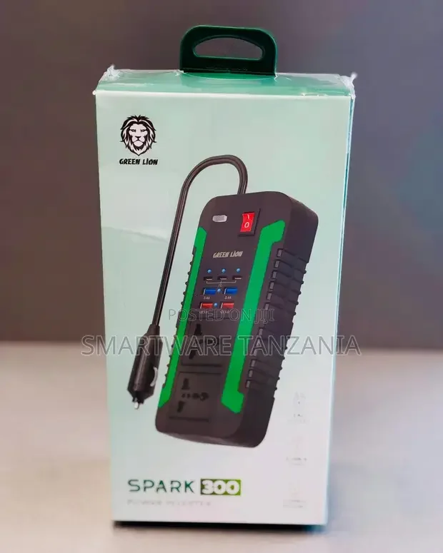 Green Lion Spark 300 Car Power Inverter - Buy in Dar es Salaam, Tanzania | Smartware