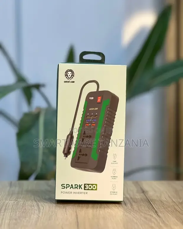 Green Lion Spark 300W Car Power Inverter - Buy in Dar es Salaam, Tanzania | Smartware