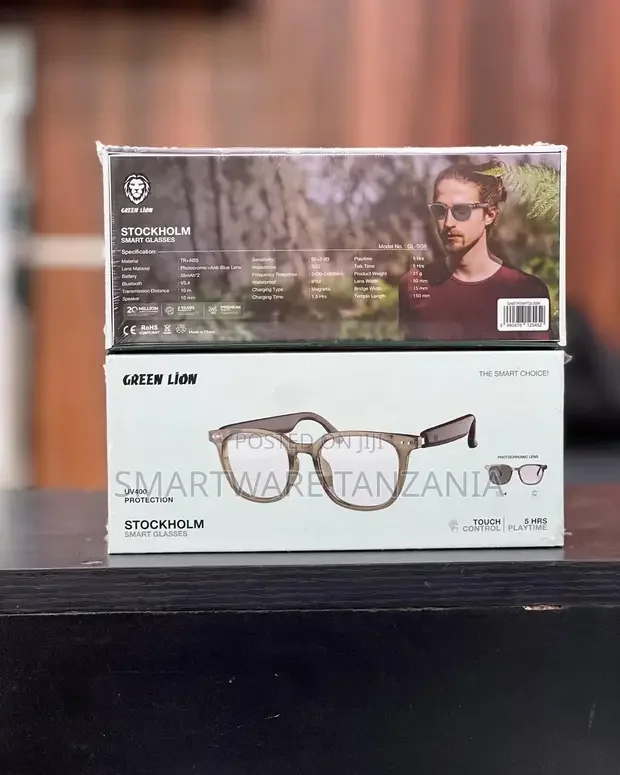Green Lion Stockholm Smart Glasses With Photochromic Lenses - Buy in Dar es Salaam, Tanzania | Smartware