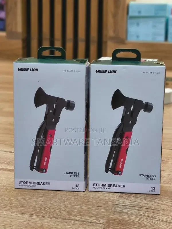 Green Lion Storm Breaker 13-in-1 Multitool Axe - Buy in Dar es Salaam, Tanzania | Smartware