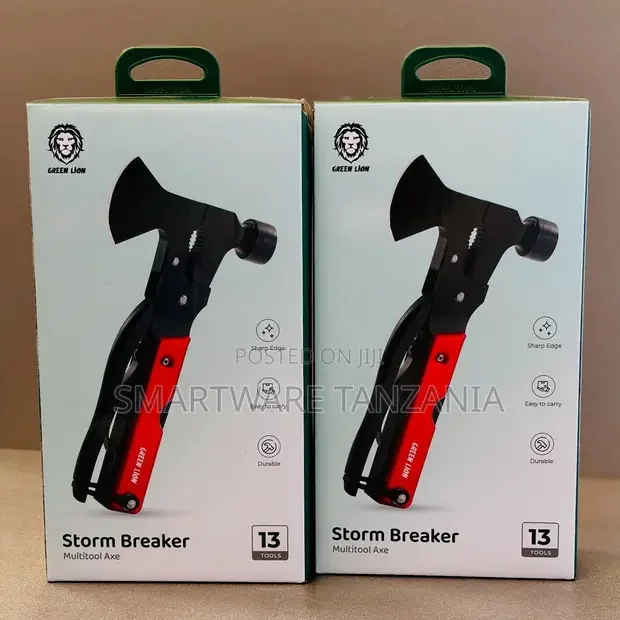 Green Lion Storm Breaker 13-in-1 Multitool Axe - Buy in Dar es Salaam, Tanzania | Smartware