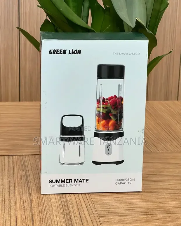 Green Lion Summer Mate Portable Blender 500ml - Buy in Dar es Salaam, Tanzania | Smartware