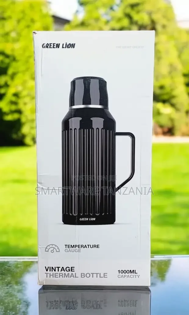 Green Lion Thermal Bottle, 1000 Ml, 12 H Thermal Efficiency - Buy in Dar es Salaam, Tanzania | Smartware