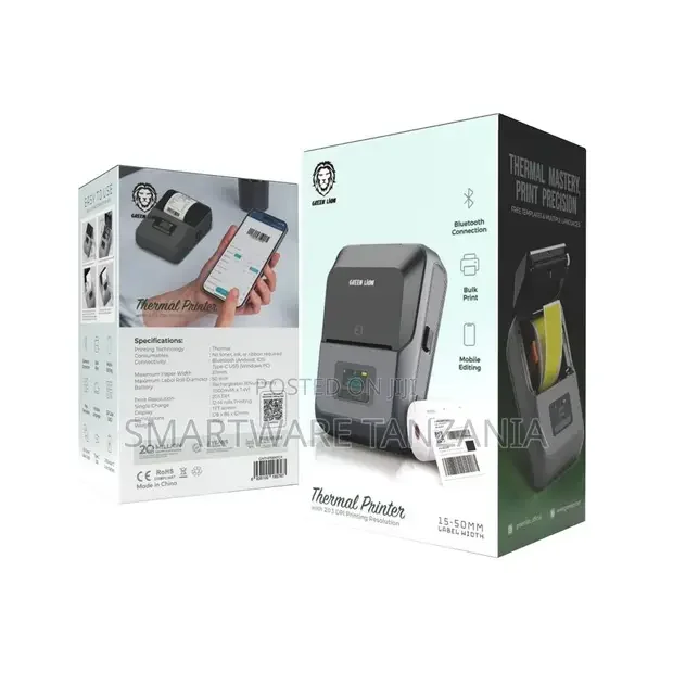 Green Lion Thermal Printer - Gray - Buy in Dar es Salaam, Tanzania | Smartware