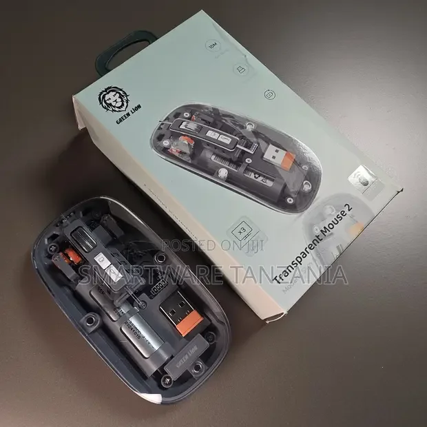 Green Lion Transparent Mouse 2 Wireless - Buy in Dar es Salaam, Tanzania | Smartware