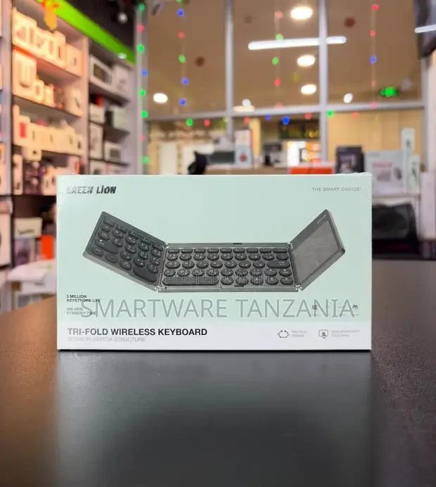 Green Lion Tri-Fold Wireless Keyboard With Touchpad - Buy in Dar es Salaam, Tanzania | Smartware