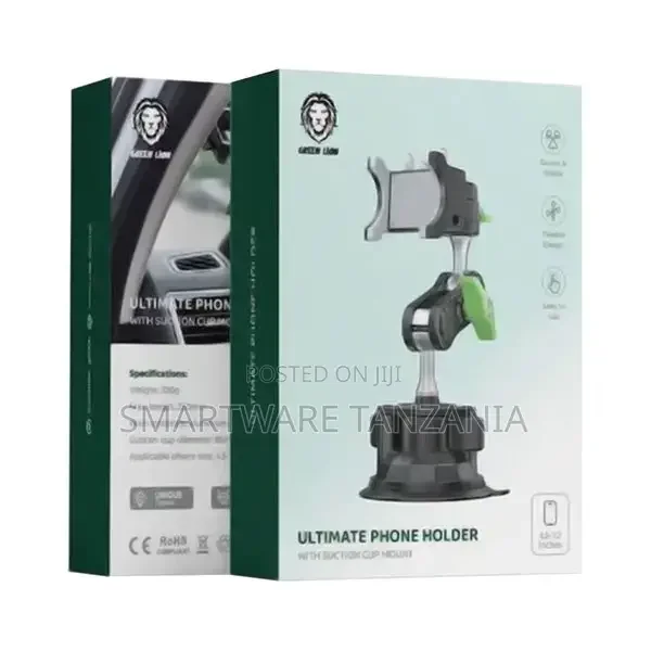 Green Lion Ultimate Phone Holder With Suction Cup Mount - Buy in Dar es Salaam, Tanzania | Smartware