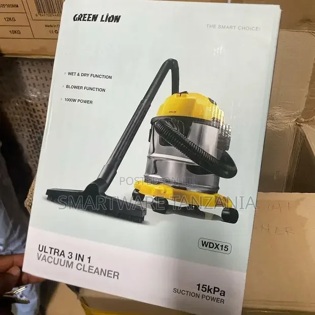Green Lion Ultra 3 In 1 Vacuum Cleaner 12l - Yellow