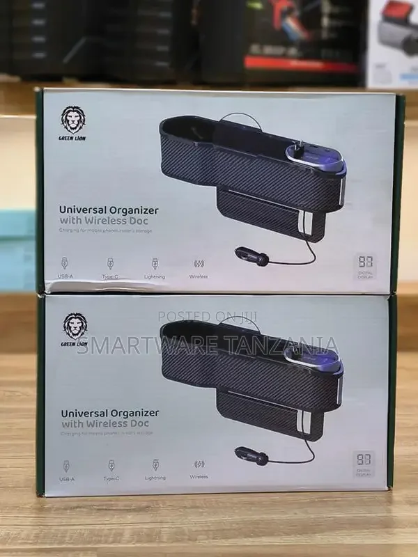 Green Lion Universal Organizer With Wireless Charging Dock - Buy in Dar es Salaam, Tanzania | Smartware