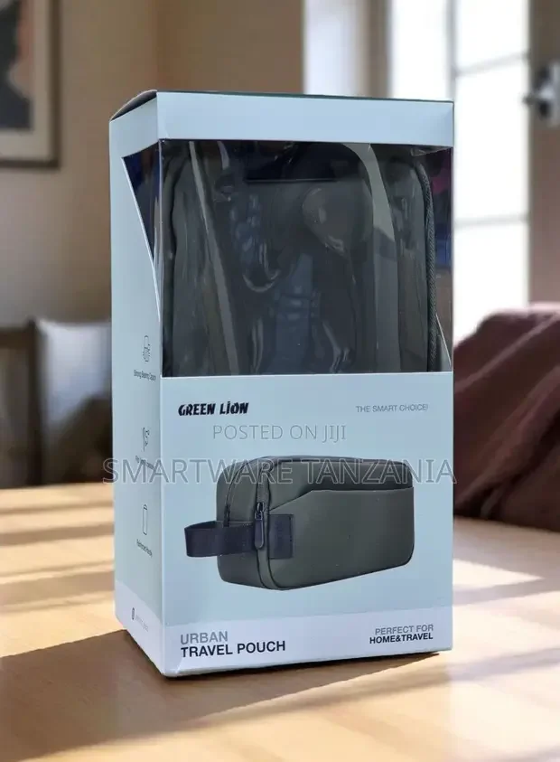 Green Lion Urban Travel Pouch - Olive Green Essential Organizer - Buy in Dar es Salaam, Tanzania | Smartware