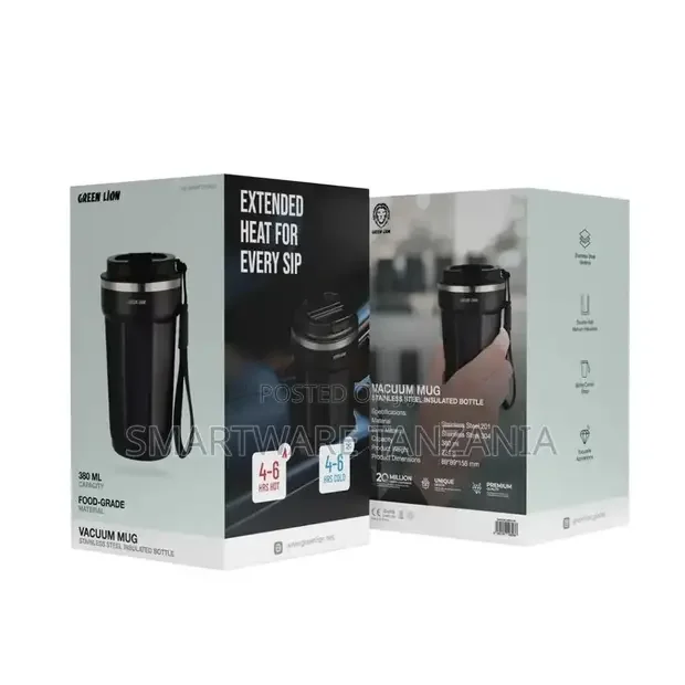 Green Lion Vacuum Mug 380ml - Buy in Dar es Salaam, Tanzania | Smartware