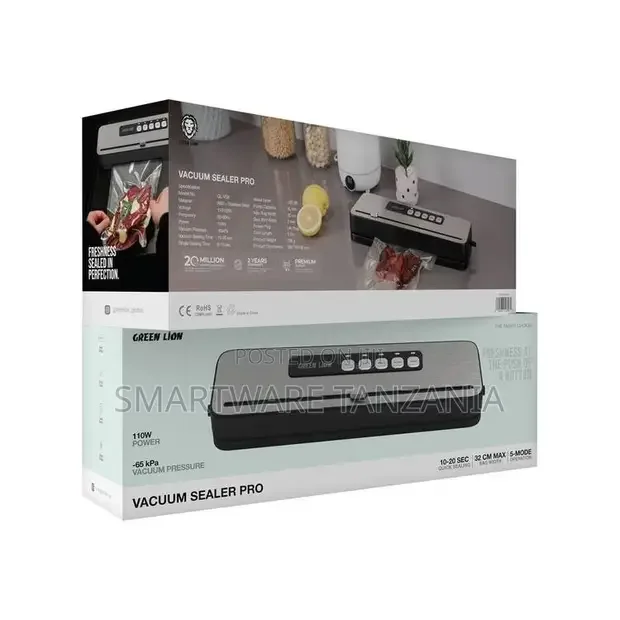 Green Lion Vacuum Sealer Pro With 32cm Max Bag Width - Buy in Dar es Salaam, Tanzania | Smartware