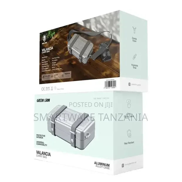 Green Lion Valancia Carry Bag - Silver - Buy in Dar es Salaam, Tanzania | Smartware
