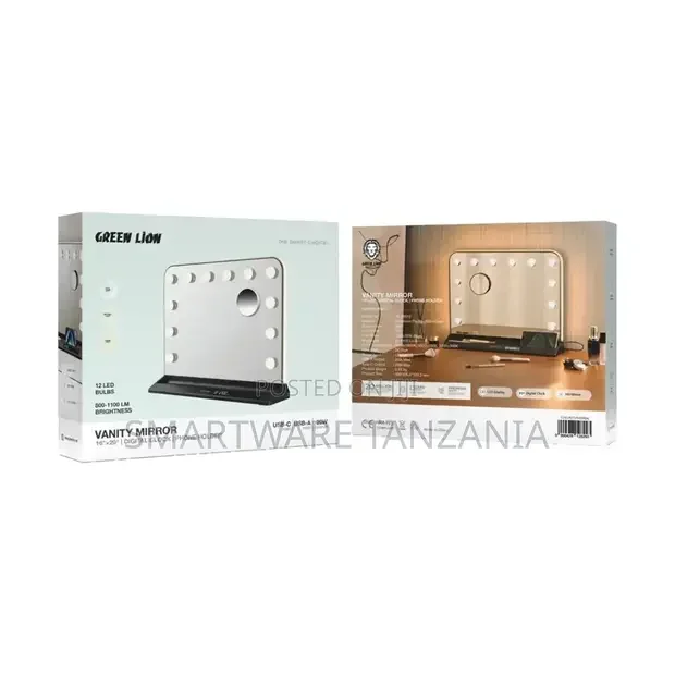 Green Lion Vanity Mirror - Black - Buy in Dar es Salaam, Tanzania | Smartware