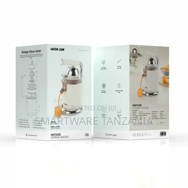Green Lion Vintage Citrus Juicer 400ml - Buy in Dar es Salaam, Tanzania | Smartware
