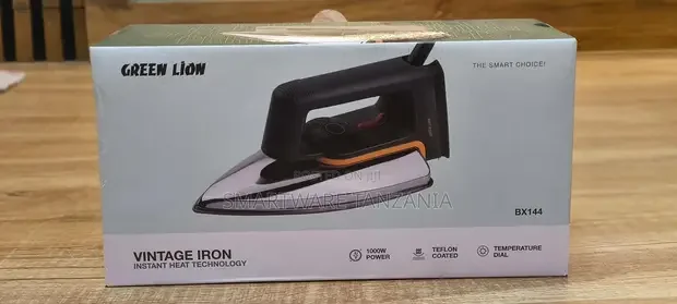 Green Lion Vintage Iron 1000W Power - Buy in Dar es Salaam, Tanzania | Smartware