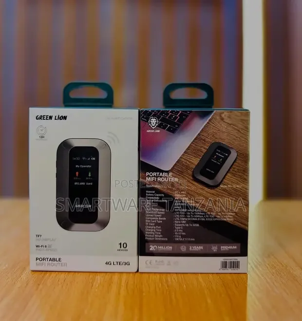 Green Lion Wi-Fi 6 Portable Router - Buy in Dar es Salaam, Tanzania | Smartware