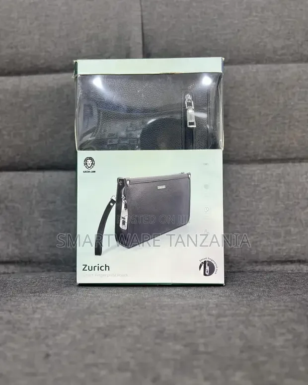 Green Lion Zurich Smart Fingerprint Pouch Security Wallet - Buy in Dar es Salaam, Tanzania | Smartware