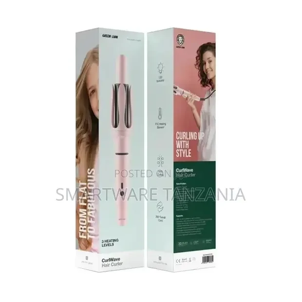 Green Lion Curlwave Hair Curler - Pink - Buy in Dar es Salaam, Tanzania | Smartware