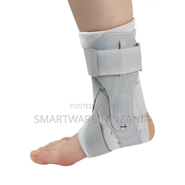 Grey Ankle Foot Brace Rigid Lateral Shell Velcro Closure - Buy in Dar es Salaam, Tanzania | Smartware