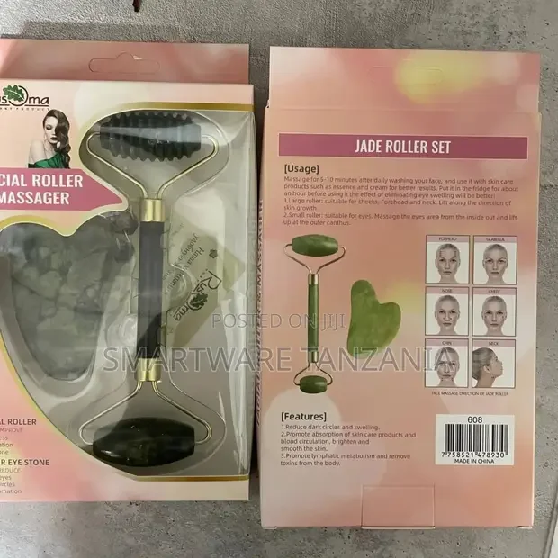 Gua Sha Jade Roller Facial Tools Set - Buy in Dar es Salaam, Tanzania | Smartware