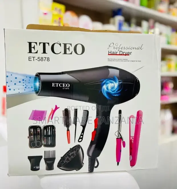 Hair Dryer With Diffuser Fast Drying Dryer Damage Protection - Buy in Dar es Salaam, Tanzania | Smartware