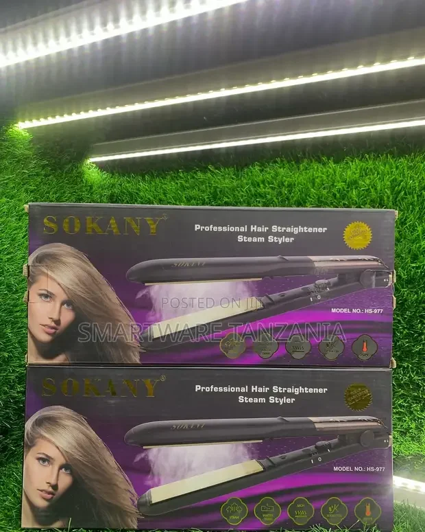 Hair Straightener 42mm Plate Titanium Negative Ion Flat Iron - Buy in Dar es Salaam, Tanzania | Smartware