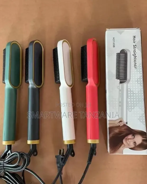 Hair Straightener Brush - Fast Heating Ceramic Hair Straight - Buy in Dar es Salaam, Tanzania | Smartware