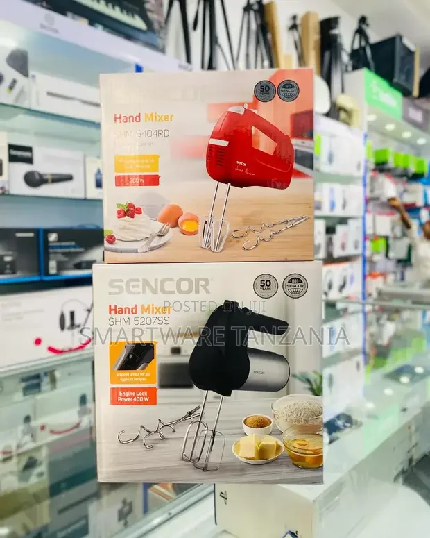 Hand Mixer 5-speed Beaters Dough Hooks For Baking - Buy in Dar es Salaam, Tanzania | Smartware