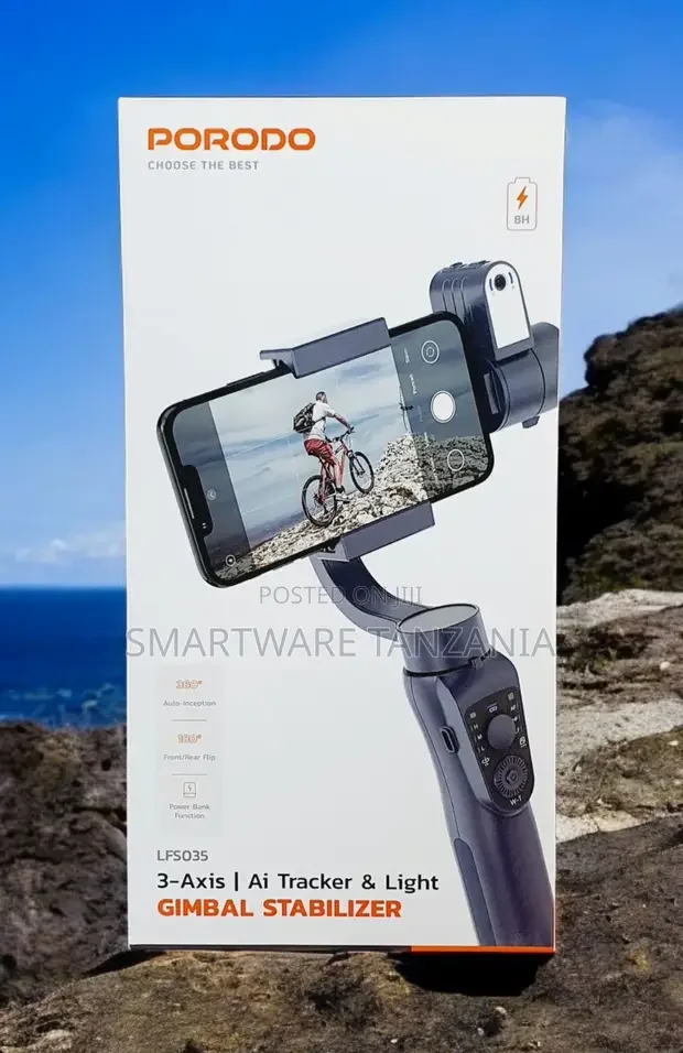 Handheld 3-axis Phone Stabilizer For Video Recording - Buy in Dar es Salaam, Tanzania | Smartware