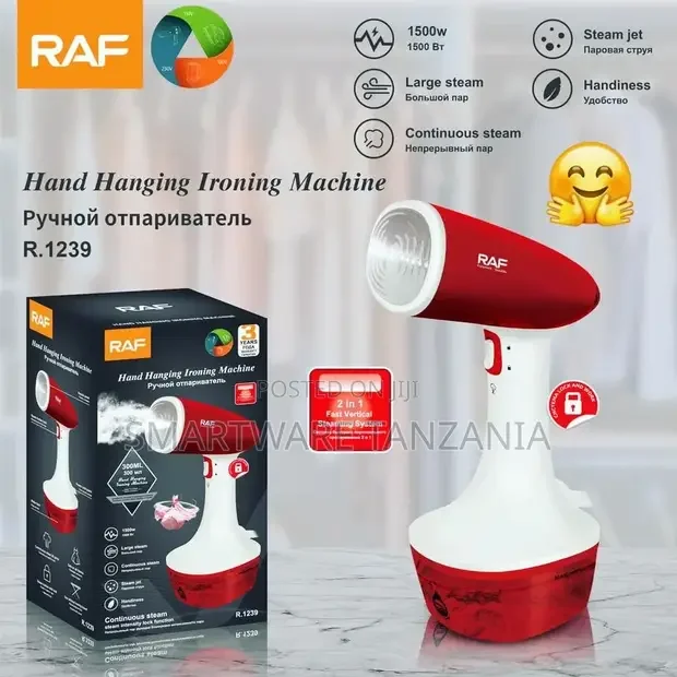Handheld Garment Steamer, Wrinkle Remover, Iron, Fast Heat