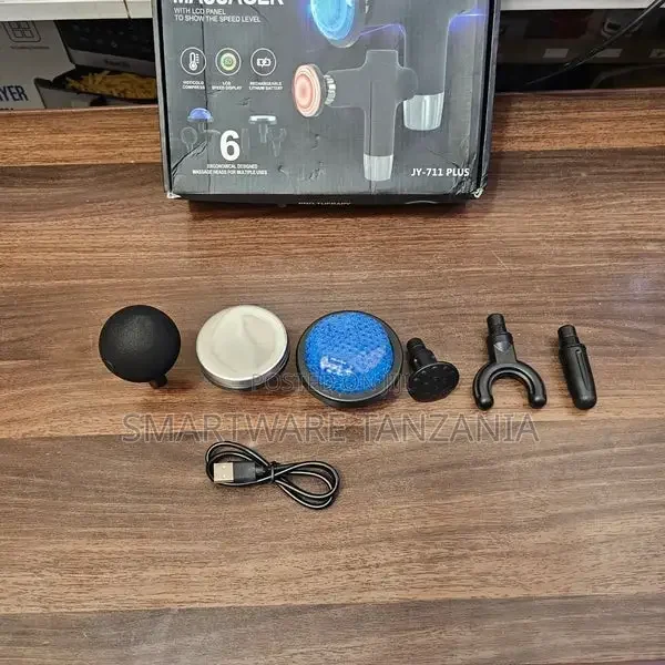 Handheld Massage Gun Deep Tissue With Heat And Cold Head - Buy in Dar es Salaam, Tanzania | Smartware