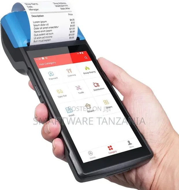 Handheld PDA POS Android 13.0 Receipt Printer 2GB+16GB - Buy in Dar es Salaam, Tanzania | Smartware