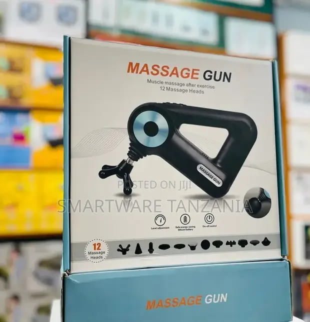 Handheld Percussion Massage Gun With Quiet 3 Speed Motor - Buy in Dar es Salaam, Tanzania | Smartware