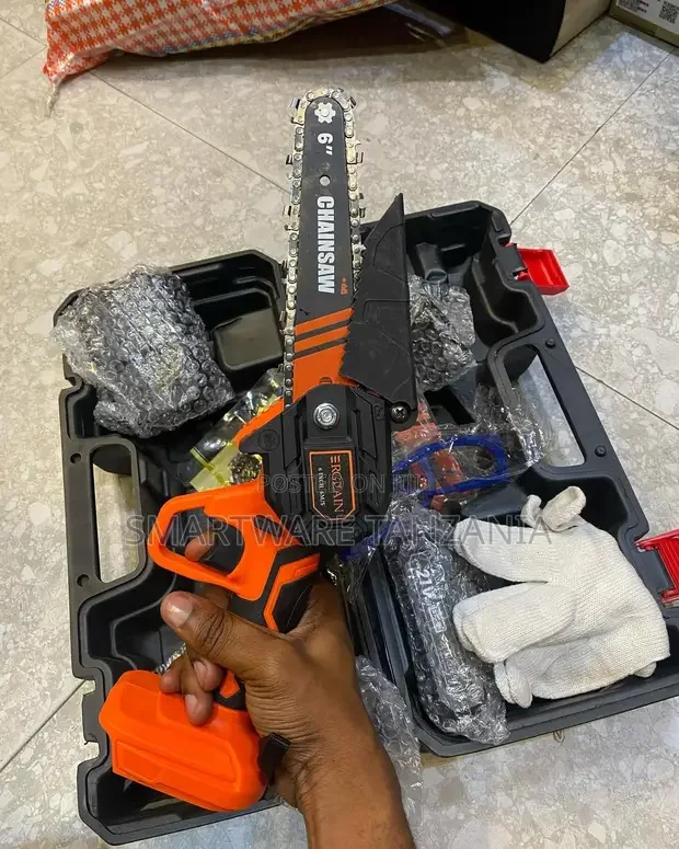 Handheld Small Chainsaw for Wood Cutting Tree Trimming - Buy in Dar es Salaam, Tanzania | Smartware