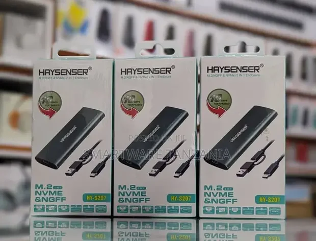 Haysenser Hy-S207 M.2 NVMe SSD Enclosure - Buy in Dar es Salaam, Tanzania | Smartware