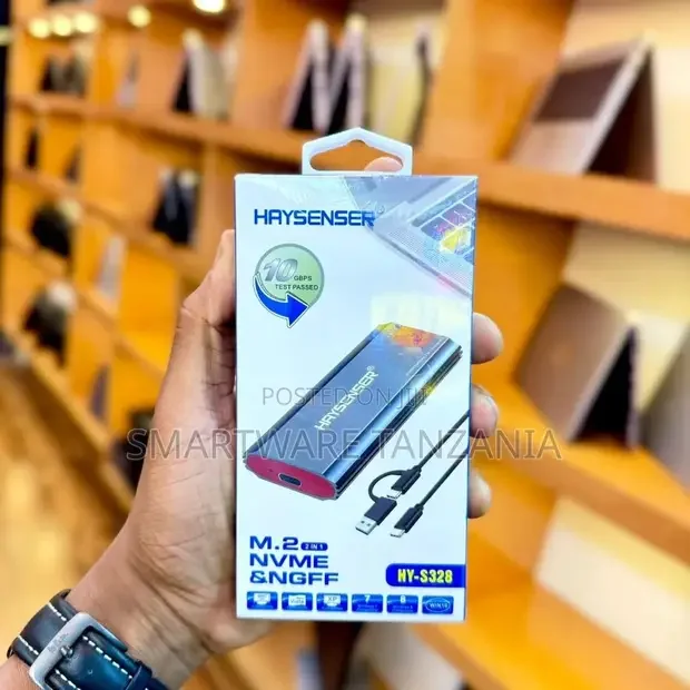 Haysenser M.2 NVMe SSD to USB 3.1 Enclosure 10Gbps - Buy in Dar es Salaam, Tanzania | Smartware