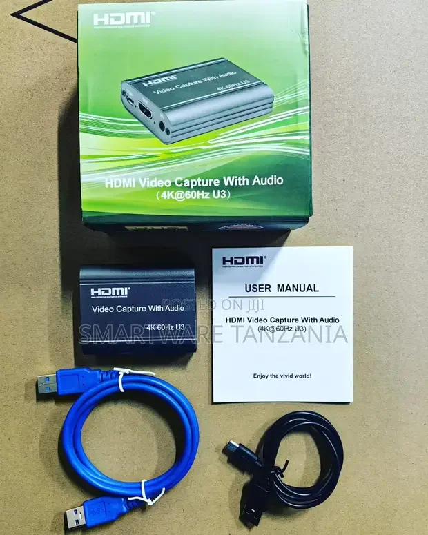 Hd Hdmi Video Capture Card With Loop-Out for Streaming Recording - Buy in Dar es Salaam, Tanzania | Smartware