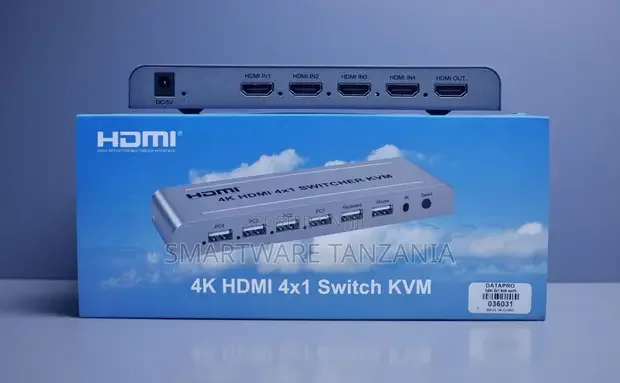 Hdmi 4x1 Kvm Switch 4 Pc One Monitor Usb Keyboard