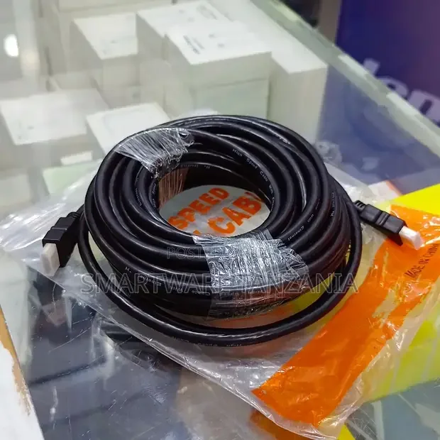 High-Speed Gold-Plated HDMI Cable 5 Meters - Buy in Dar es Salaam, Tanzania | Smartware