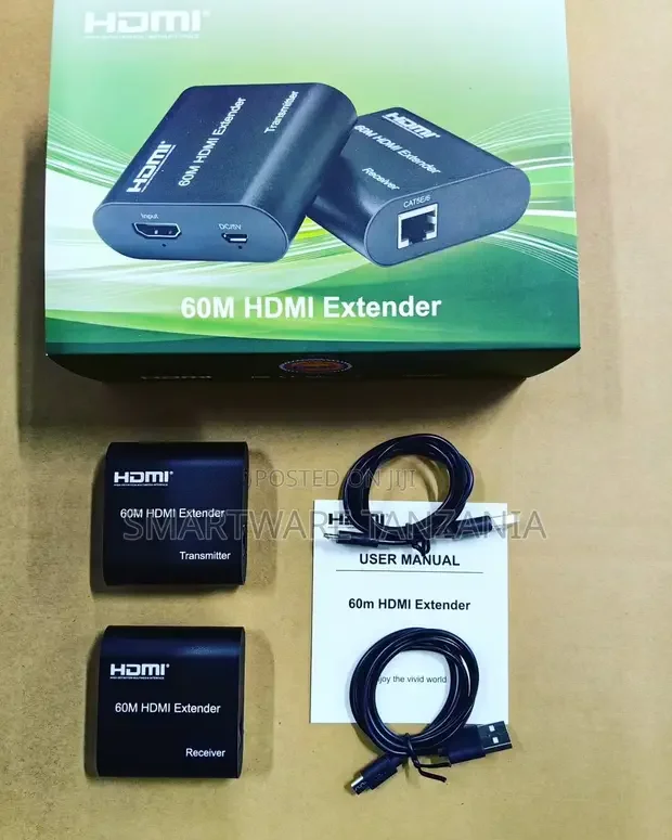 Hdmi Extender 60m, 1080p Support, Edid Management - Buy in Dar es Salaam, Tanzania | Smartware