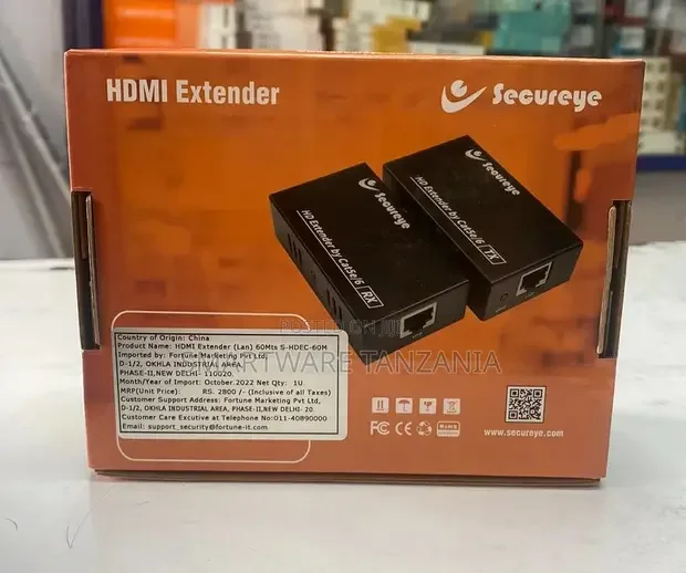 HDMI Extender Over Cat5e67 Ethernet Up To 60 Meters 1080P - Buy in Dar es Salaam, Tanzania | Smartware