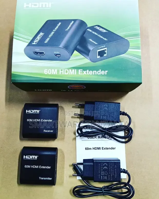 HDMI Extender Over Cat6 Up to 196ft - Buy in Dar es Salaam, Tanzania | Smartware