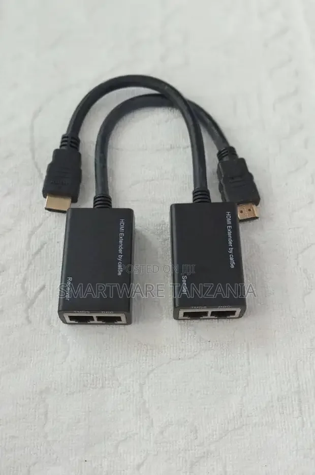 Hdmi Extender Over Rj45 Cat5e Cat6 Lan Ethernet Repeater
