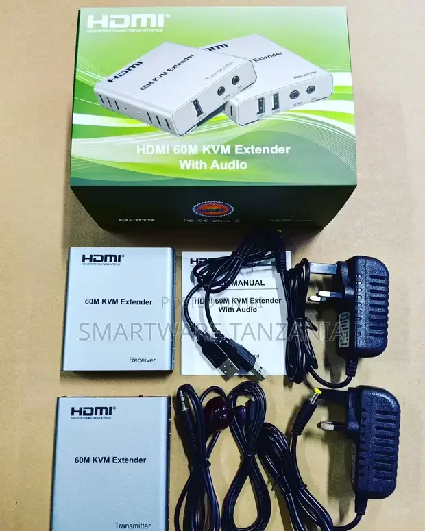 HDMI KVM USB Extender 1080p Over Cat5e6 Ethernet - Buy in Dar es Salaam, Tanzania | Smartware