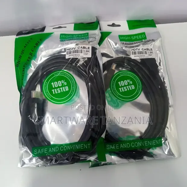 HDMI Male To Male Cable (1.5M, Black)