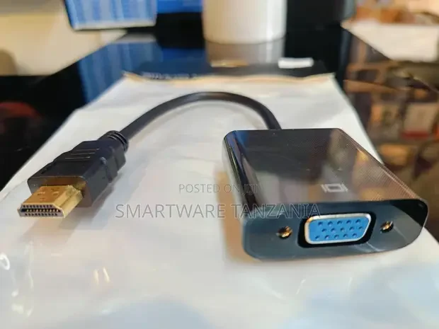 Hdmi Male To Vga Female Adapter Converter For Laptop Desktop Pc