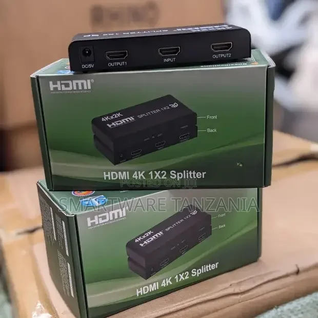 HDMI Splitter 1 In 2 Out for Dual Monitors - Buy in Dar es Salaam, Tanzania | Smartware