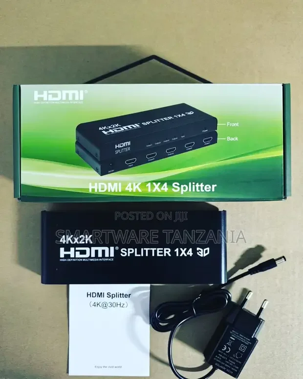 Hdmi Splitter, 1 in 4 Out Hdmi Audio Video - Buy in Dar es Salaam, Tanzania | Smartware