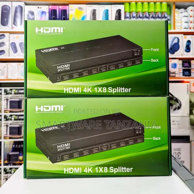 Hdmi Splitter 1x8 Distribute Signal to Eight Screens - Buy in Dar es Salaam, Tanzania | Smartware